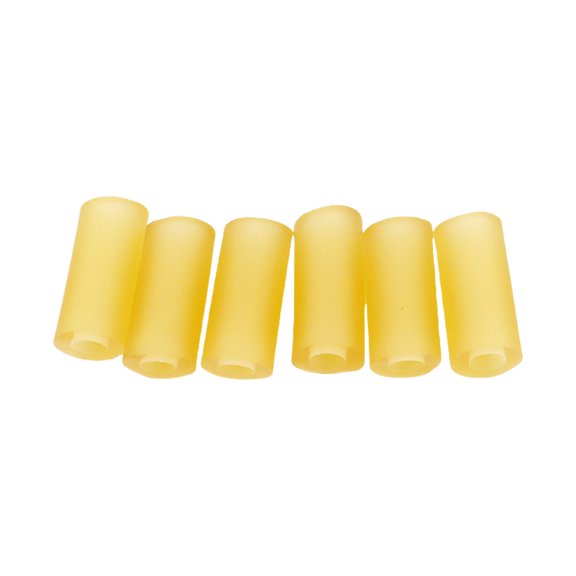 6PCS Elastic Guitar Pickup Adjustment Tubes Guitar Accessory Rubber Insulators Suitable for Electric Bass and Guitars