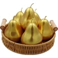 thumbnail image 1 of 6PCS Fake Fruits Decoration Lifelike Silver Banana Artificial Simulation Party Home Kitchen Christmas Photography Props, 1 of 3
