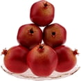 thumbnail image 1 of 6PCS Fake Pomegranates Artificial Pomegranate Fruit Bowl Fillers for Home Decor,Lifelike Faux Fake Fruit,Kitchen Table Centerpiece Decor, Wedding Party & Indoor Photography Props, 1 of 5