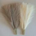 thumbnail image 1 of 6PCS Faux Pampas Grass 17"/43cm Artificial Pompous Grass Fake Pompass Branches Vase Filler Flower Arrangement for Home,Living Room, Kitchen, Wedding ,Boho Decor (Mix), 1 of 15