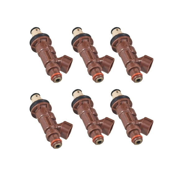 6PCS Fuel Injector Compatible with 1999-2002 4Runner 1999-2004 Tacoma 2000-2004 Tundra 3.4L-V6 Replacement for 23250-62040