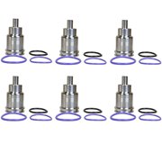 6PCS Fuel Injector Sleeve Cup Set Replacement for MACK MP7 MP8 MP10 21515329 21401136