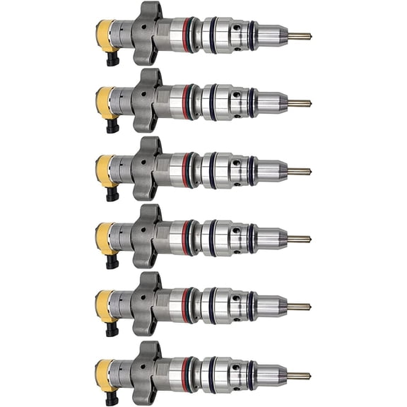6PCS Fuel Injector for Caterpillar CAT C7 Diesel Engine 10R-4762 10R4762