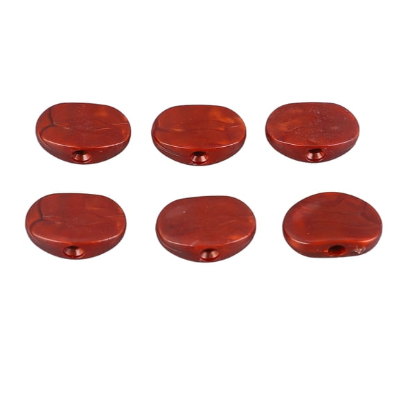 6PCS Guitar Tuning Buttons Plastic Tuner Peg Knobs for Acoustic Electric Guitars