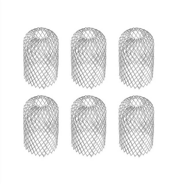 6PCS Gutter Filters, Eaves and Roof Drain Pipe AntiLeaf Filters