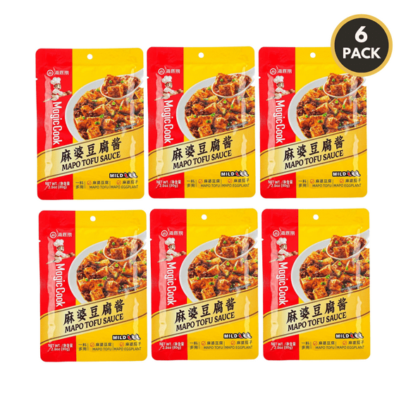 6PCS-HAIDILAO Mapo Tofu Sauce 80G*6