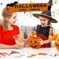 thumbnail image 1 of 6PCS Halloween Candy Bag Pumpkin Buckets, 2.76in Plastic Jack O Lantern Candy Pails with Handles, Trick Or Treat Favor Containers for Halloween Party, 1 of 9
