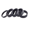 thumbnail image 1 of 6PCS Headset Spacer Bike Handlebar Stem Spacers Aluminum Alloy Headset Stem Spacer Set 1/8-Inch Stem for Road Bikes 2MM 3MM 5MM 10MM Black, 1 of 10