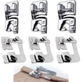 thumbnail image 1 of 6PCS Home Use Adjustable Sewing Machine Feet Set with Various Sizes Included, 1 of 8