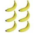thumbnail image 1 of 6PCS Imitation Bananas Props Foam Window Display Accessory Artificial Bananas for Window Display and Kitchen Decoration, 1 of 8