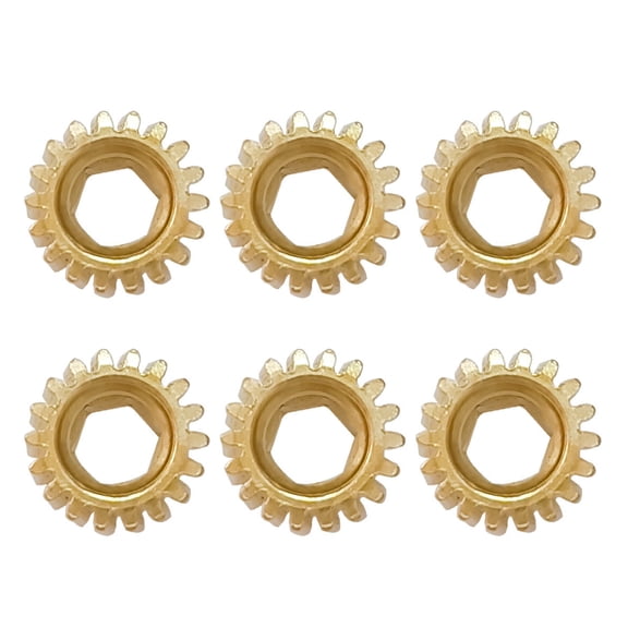 6PCS Iron Guitar Tuning Gears Iron Guitar Gear Replacement for Classical Instruments Precisions Mechanics Stable Tuning