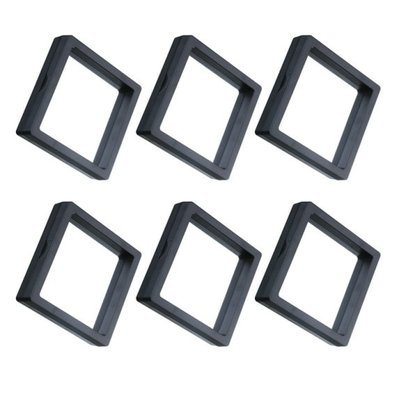 6PCS ,Jewelry Storage Rack for Ring Necklace Bracelet Earring, Transparent Container Box