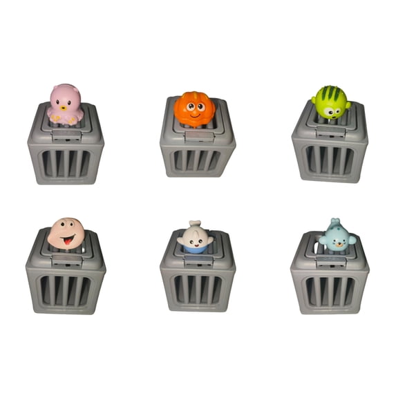 6PCS Kids Swimming Toys Pool Games - Floating and Sinking Animal Diving Set | Waterproof ABS and Girls Backyard Pool Beach Lake River Bath Fun Birthday Present