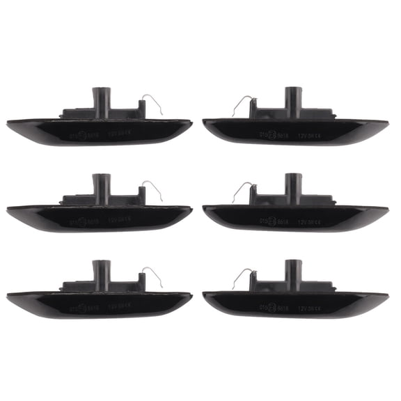6PCS LED Dynamic Turn Signal Light Side Marker Sequential Blinker Lamp for - E46 E36 E60 E61 E90 E91 E92 E93 X1 E84