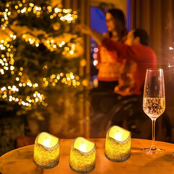 6PCS LED Electronic Candle Night Christmas Lights Decoration