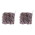 thumbnail image 1 of 2PCS Loofah Washcloth Combo - 2-in-1 Exfoliating Shower Sponge with Drawstring Soap Holder - Soft Bath Puff Ball for Body Wash & Smooth Skin (Multicolor Set), 1 of 9