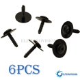 6PCS M4.2x1.41x20 Multi-Purpose Bolt Fender Liner Screw for Chevrolet ...