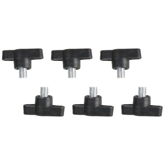 6PCS Manual Drive Screws Strong Resistant Tighten Screws for Home DIY Use