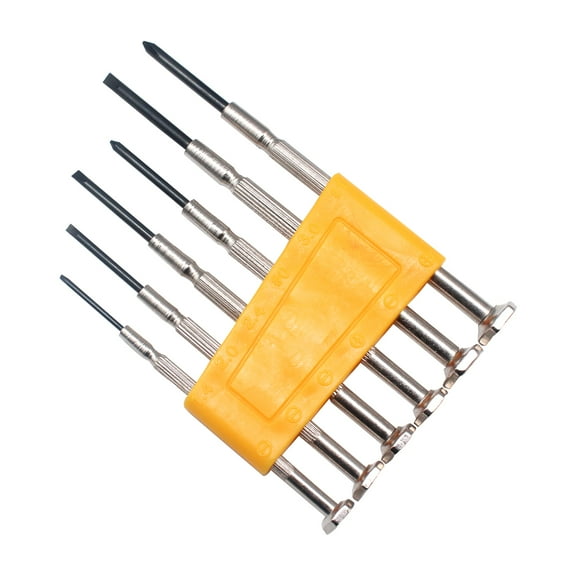 6PCS Mini Precision Screwdriver Set, Small Screwdriver Set for Electronics, Toys, Computer, Watch Repair