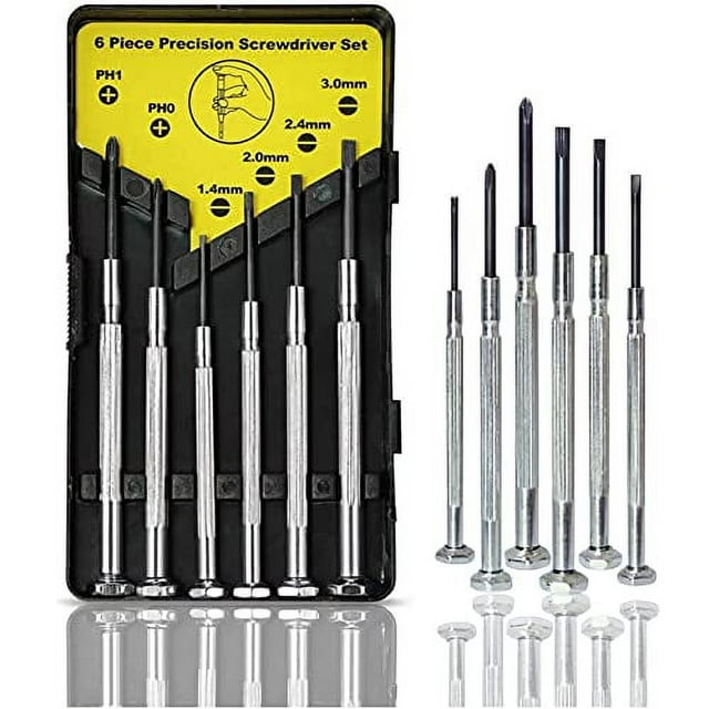 6PCS Mini Screwdriver Set, Small Screwdriver Set with 6 Different Size