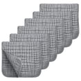 thumbnail image 1 of 6PCS Muslin Burp Cloths Large 20''x10'' Extra Soft and Absorbent 6 Pack Baby Burping Cloth for Boys Girls, 1 of 6