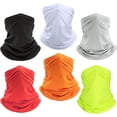 thumbnail image 1 of 6PCS Neck Gaiter Bandana Face Mask Cooling Mask Face Cover for Men Women, 1 of 6