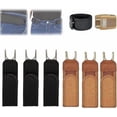 thumbnail image 1 of Surpdew 6PCS No Buckle Belts for Men, Buckleless Elastic Waist Belt with Metal Hook, Invisible Loop Belt for Work, EDC & Fathers Day Gifts for Husband, 1 of 6