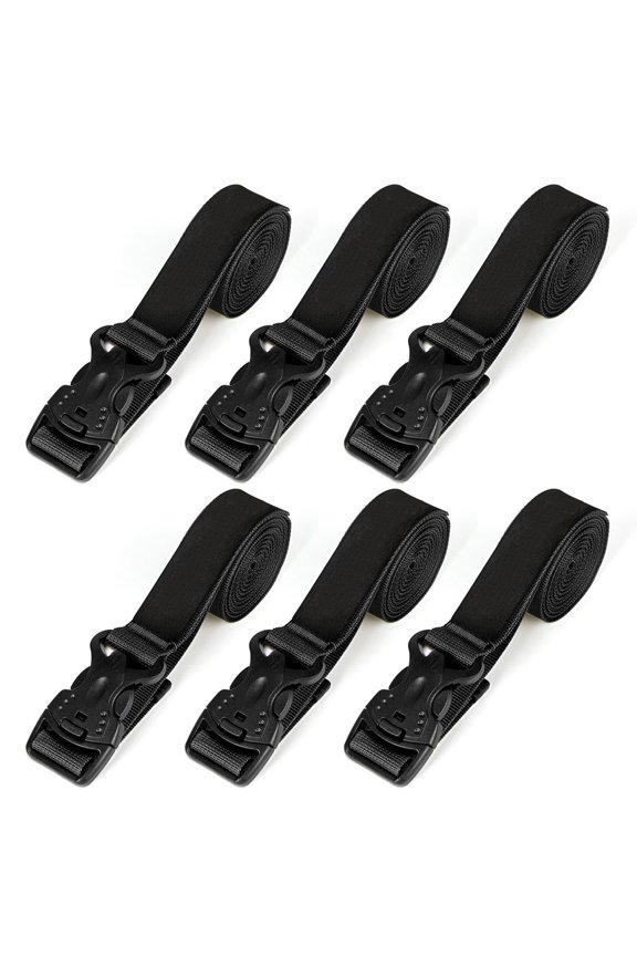 6PCS Outdoor camping binding straps travel equipment backpack luggage straps