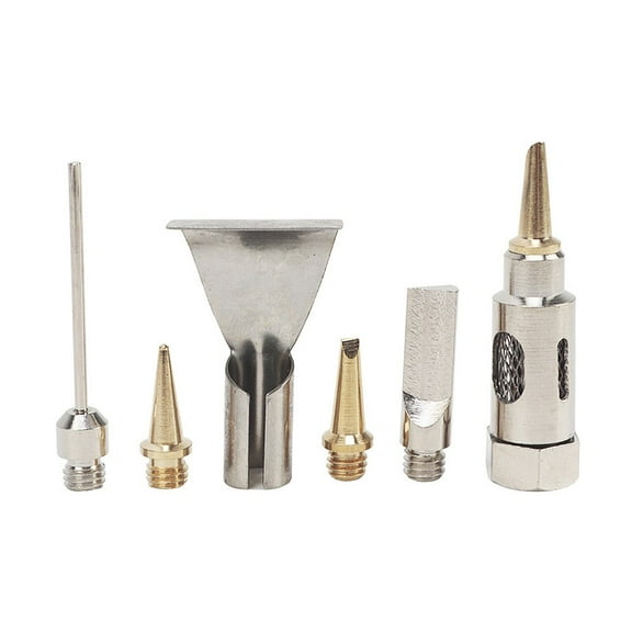 6PCS Pen Type Gas Torch Head Soldering Iron Tip Welding Tool Soldering Irons