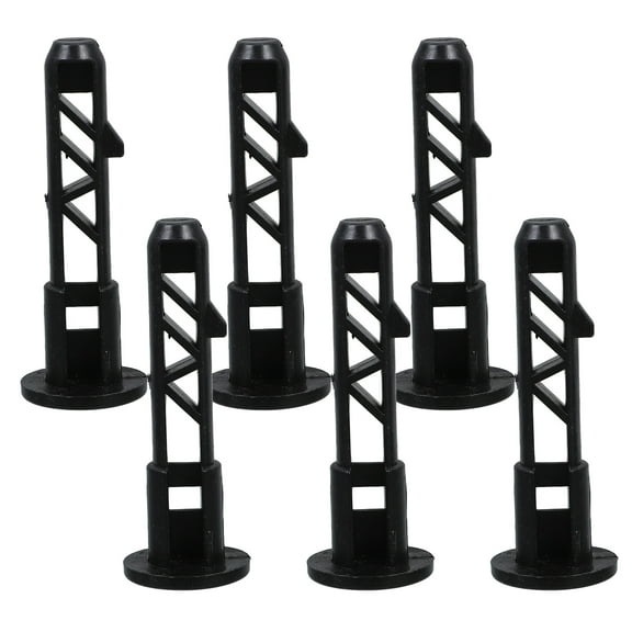 6PCS Plastic Trash Can Latch Bin Accessories Garbage Can Latch Lock Outdoor Household and Commercial Wheelie Trash Bins Latch