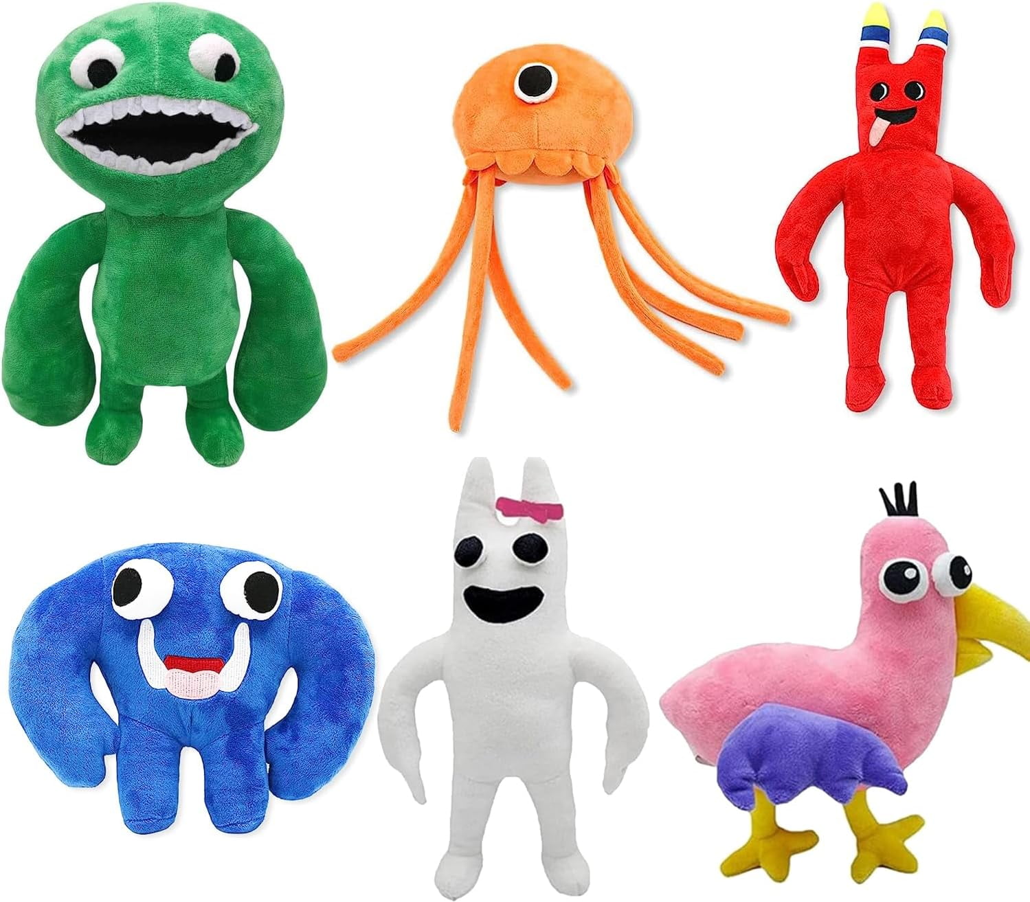 6PCS Plush Toy, Cute Bam Figure Monster for Kids,Jumbo Josh Opila