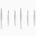 thumbnail image 1 of 6PCS Precision Tweezers Set, Upgraded Anti-Static Stainless Steel of Tweezers, for Electronics, Soldering, Laboratory Work, Jewelry-Making, Model, Craft, 1 of 6