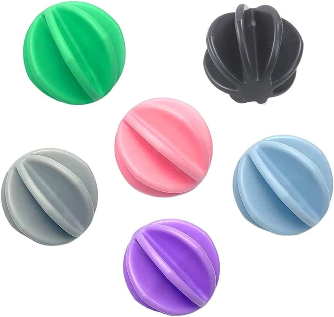 6 Pack Plastic Blender Mixing Ball Bottle Balls for Sports Drink Protein Shaker Cup Bottle Mixers Better Than Wire Whisk