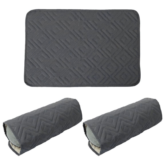 6PCS Recliner Headrest Protector,Polyester Headrest Cover Wear Resistant Sofa Headrest Covers,Dark Gray