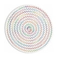 thumbnail image 1 of 6PCS Round Cotton Woven Coasters, 4" Braided Heat Resistant Drink Mats, Absorbent Table Protection Pads for Coffee, Tea & Home Decor, 1 of 7