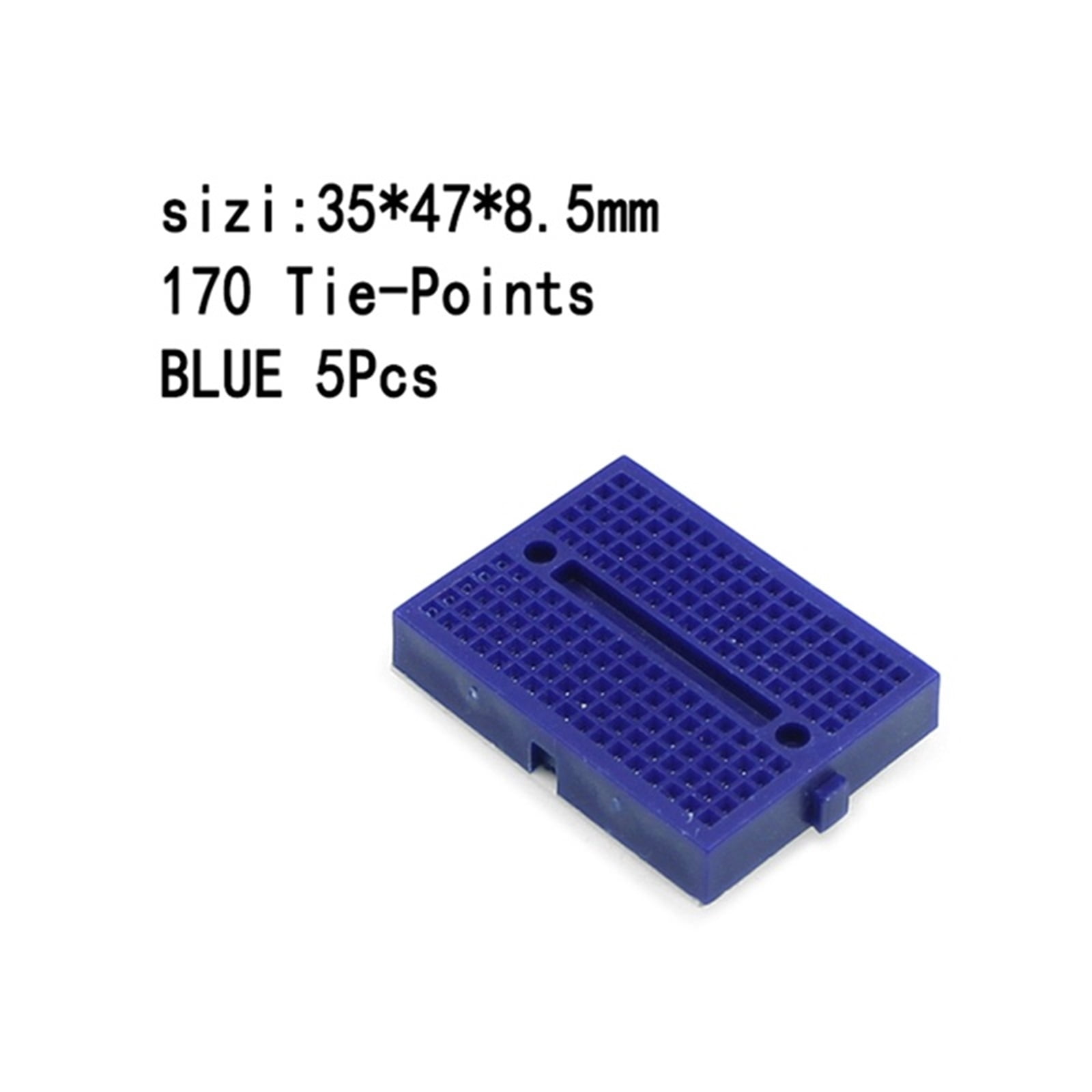 6PCS SYB-170 Mini Breadboard 170 Tie-points DIY Kit for Arduino Projects