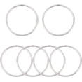 thumbnail image 1 of 6PCS Seamless Welding O-Ring 3" Smoothing Welded 304 Stainless Steel Round Rings Multi-Purpose Metal O Ring, 1 of 5