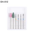 thumbnail image 1 of 6PCS/Set Ceramic Diamond Milling Cutter for Manicure Drill Bits Electric Machine Accessories Art Tool Set  EH-12, 1 of 9