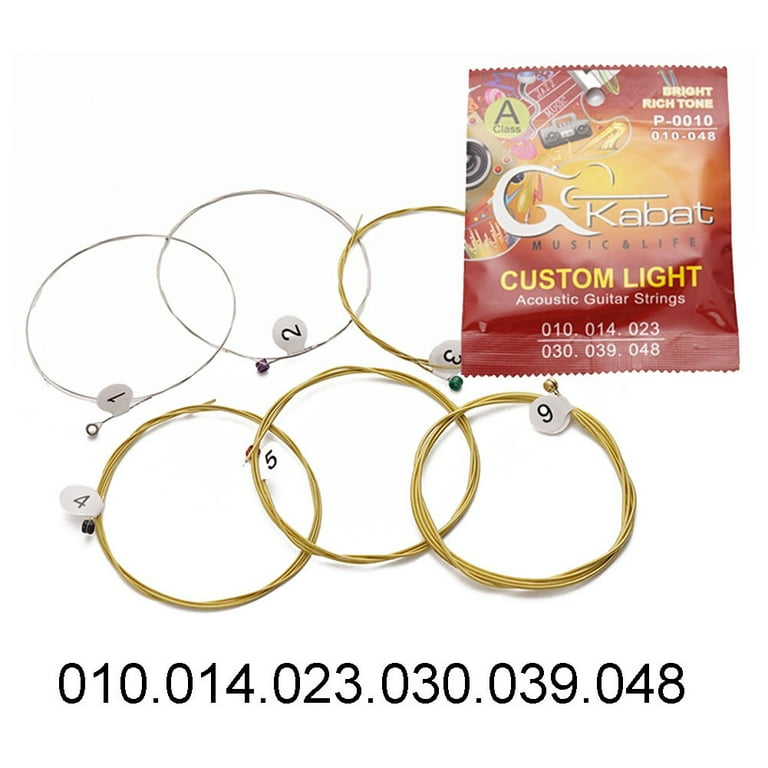 Size 10 cheap guitar strings