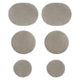 thumbnail image 1 of 6PCS Shoe Patches for Holes, Shoe Heel Repair Patches,Round Form Shoe Repair Sticker Patches Shoe Prevention Toe Self-Adhesive Shoe Repair Kits Tape Pads for Sneakers Mesh Shoes(Light Gray), 1 of 8