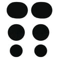 thumbnail image 1 of 6PCS Shoe Patches for Holes, Shoe Heel Repair Patches,Round Form Shoe Repair Sticker Patches Shoe Prevention Toe Self-Adhesive Shoe Repair Kits Tape Pads for Sneakers Mesh Shoes(Black), 1 of 8