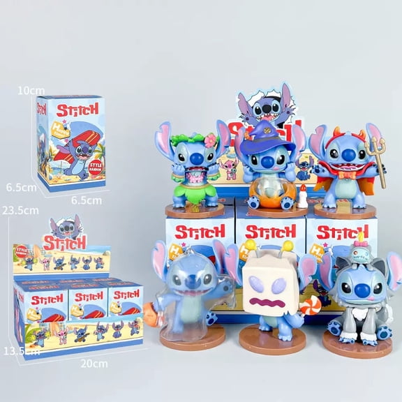 6PCS Sitichi Action Figure Models Figure Box Set