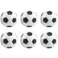 thumbnail image 1 of 6PCS Small Football Style Table Ball Foosball Hard Plastic Counterpart Game Children Toy, 1 of 8