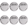 thumbnail image 1 of 6PCS Smoke Alarm Detector Home Safety Sensor Alert, 1 of 9