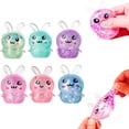 thumbnail image 1 of 6PCS Squishy Bunny Sugar Stress Balls, Bunny Sugar Ball Fidget Toys, Glitter Rabbit Squishy Toys for Adults, Kawaii Rabbit Sensory Squishies, Easter Basket Stuffers, 1 of 7