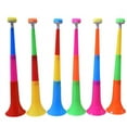 thumbnail image 1 of 6PCS Stadium Horn 23Inch Plastic Trumpet Horn Blow Horn for Sporting Events Football (Random Color), 1 of 6