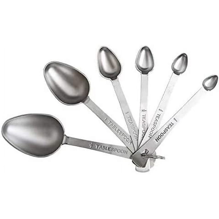 6Pcs baking measuring spoons coffee measuring scoop kitchen measuring spoons