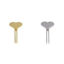 2PCS Stainless Steel Toothpaste Squeezer, Metal Tube Roller Wringer for Toothpaste, Cream, Paint & Cosmetics, Durable Tube Squeezer Key Set for Bathroom, Kitchen & Hair Dye Accessories