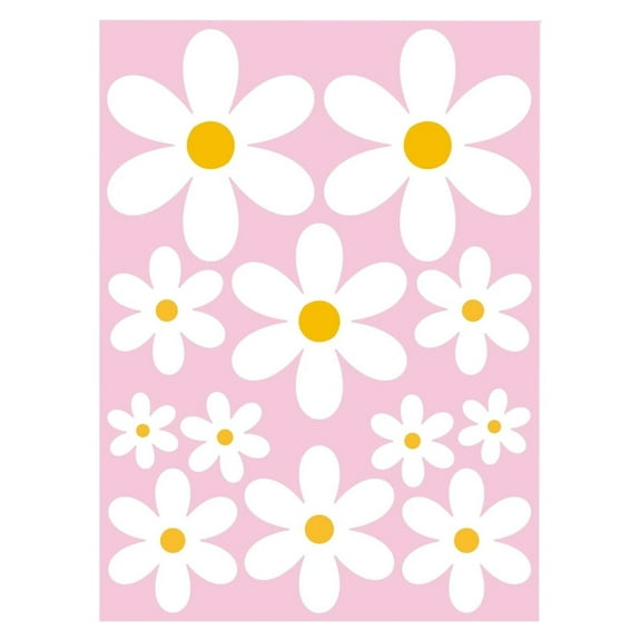 6PCS Sticker Household Stickers Household Stickers For Nursery Accent Yellow