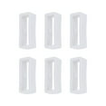 thumbnail image 1 of 6PCS Watch Band Holder Loop Silicone Smartwatch Strap Holder Rings, Wristband Keeper Retainer Replacement Watch Fastener Rings (16mm-26mm) for Smartwatch Bands, 1 of 6